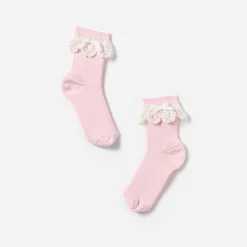 Kids self-portrait Trim Bow Socks