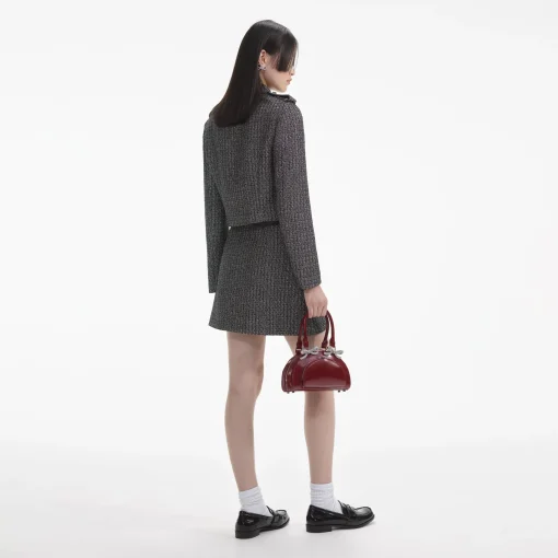 self-portrait Boucle Jacket