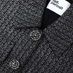 self-portrait Boucle Jacket