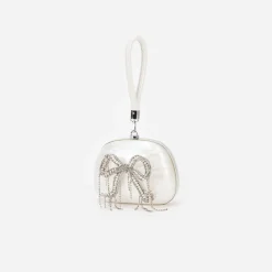 self-portrait Top Handle Clutch Bag