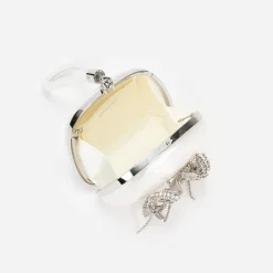 self-portrait Top Handle Clutch Bag