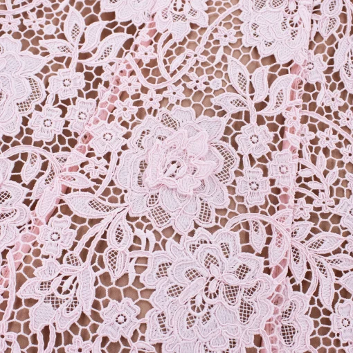 self-portrait Flower Lace Midi Dress