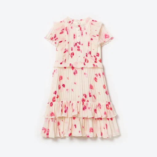 Kids self-portrait Chiffon Midi Dress