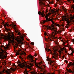 self-portrait 3D Sequin Midi Dress