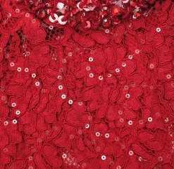 self-portrait Sequin Lace Midi Dress