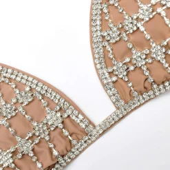 self-portrait Chainmail Bralette