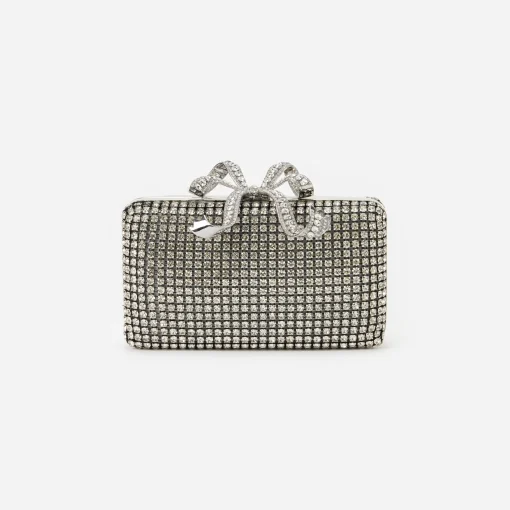 self-portrait Crystal Box Clutch
