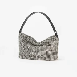self-portrait Diamante Medium Hobo Bag