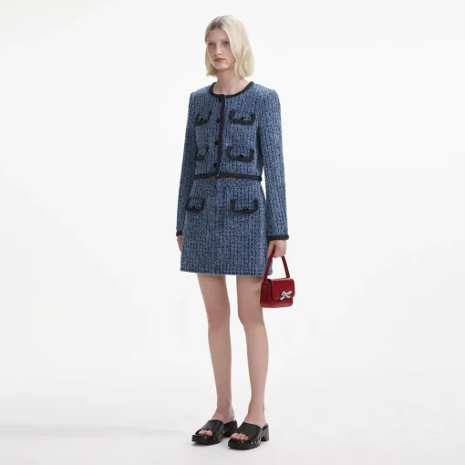 self-portrait Denim Jacket