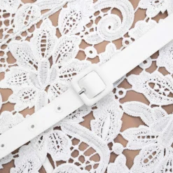 self-portrait Floral Lace Mini Dress